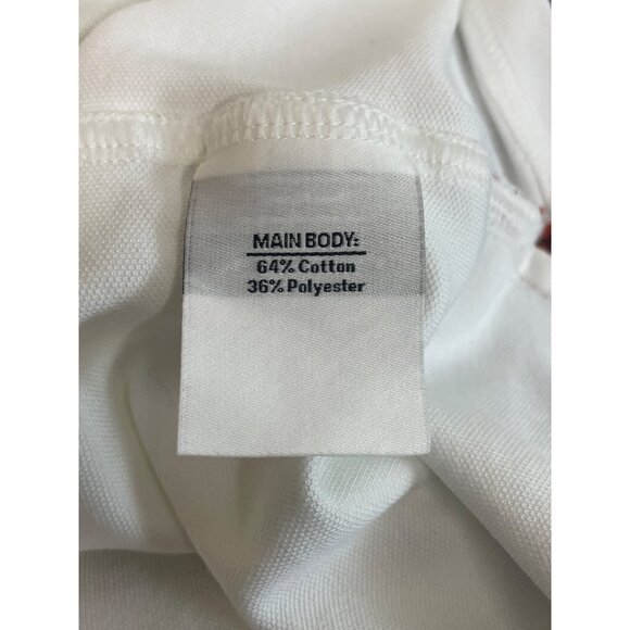 Outdoor Afro Men's Classic Fit Button Up White Polo Shirt Sz L - NWT - Picture 7 of 9